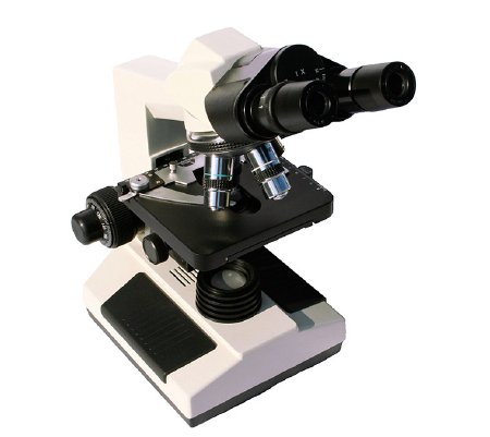 Microscope Revelation 3 Binocular LED 4-10-40-100 DIN Achromatic objectives 3 prong powercord 110V/220V by LW Scientific  ID R3M-BN4A-DAL3